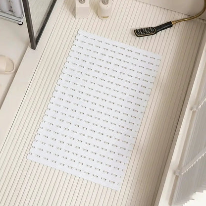 Non-Slip Bath Mat with Suction Cups and Drain Holes – Soft TPE Shower & Bathtub Mat, 16 x 25 in, 4 Colours — photo 6