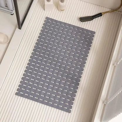 Non-Slip Bath Mat with Suction Cups and Drain Holes – Soft TPE Shower & Bathtub Mat, 16 x 25 in, 4 Colours — photo 9