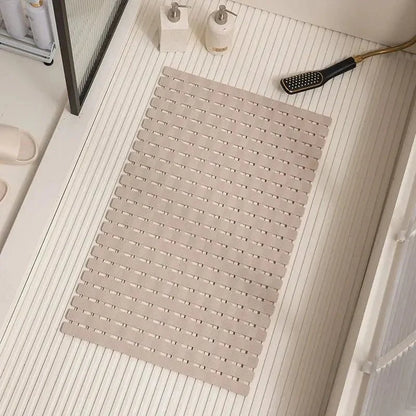 Non-Slip Bath Mat with Suction Cups and Drain Holes – Soft TPE Shower & Bathtub Mat, 16 x 25 in, 4 Colours — photo 8