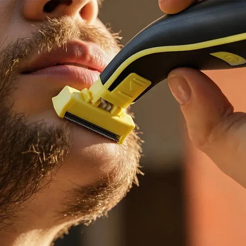 Portable Electric Shaver for Men – Compact Rechargeable Travel Razor with USB Charging & Self-Sharpening Blades — photo 2