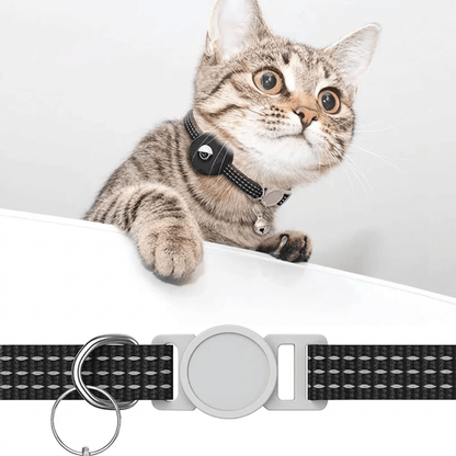 Smart Tracker Collar for Cats and Dogs – Pet Tracker for Android, Works with Google Find My Device, Reflective — photo 2