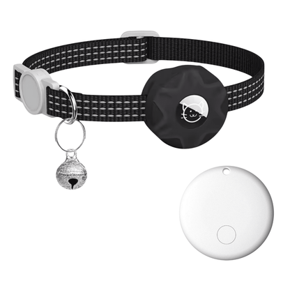 Smart Tracker Collar for Cats and Dogs – Pet Tracker for Android, Works with Google Find My Device, Reflective — photo 13
