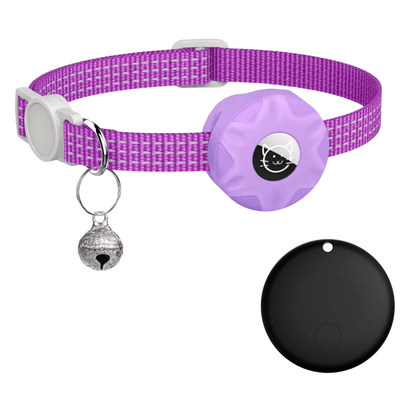 Smart Tracker Collar for Cats and Dogs – Pet Tracker for Android, Works with Google Find My Device, Reflective — photo 12