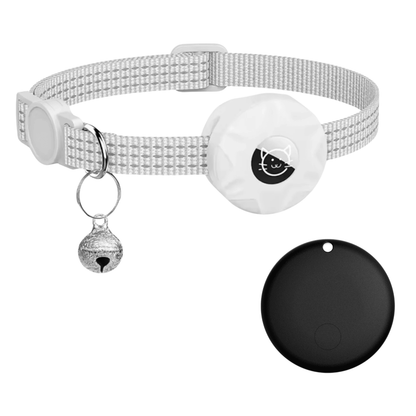 Smart Tracker Collar for Cats and Dogs – Pet Tracker for Android, Works with Google Find My Device, Reflective — photo 8