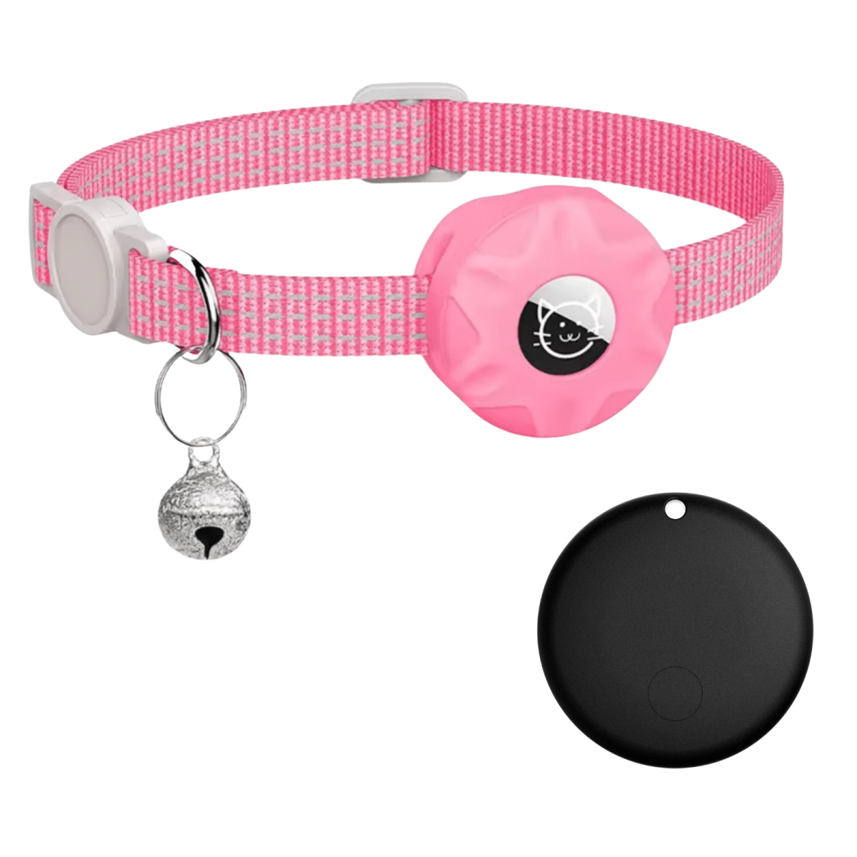 Smart Tracker Collar for Cats and Dogs – Pet Tracker for Android, Works with Google Find My Device, Reflective — photo 10