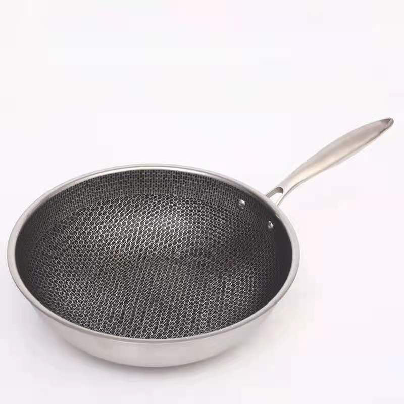 Stainless Steel Non-Stick Frying Pan – Scratch-Resistant Honeycomb Skillet, 7-Ply, Induction & Oven Safe, PFOA-Free — photo 7