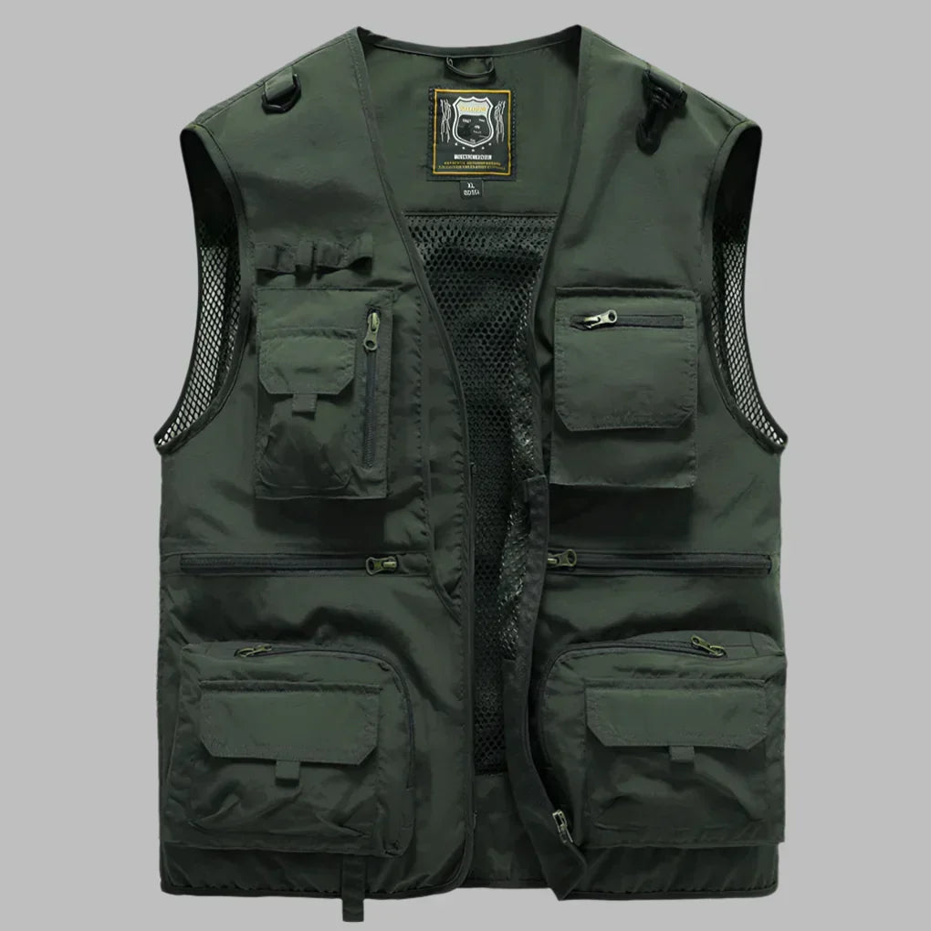 Practical Multi-Pocket Vest for Travel & Daily Wear — photo 4