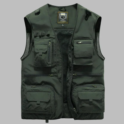 Practical Multi-Pocket Vest for Travel & Daily Wear — photo 4