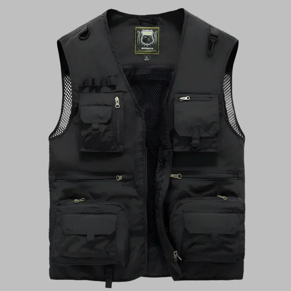 Practical Multi-Pocket Vest for Travel & Daily Wear — photo 2