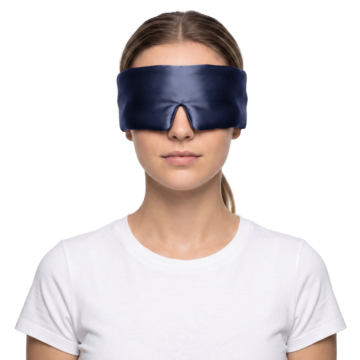 Silk Eye Mask, 3D Contoured with 19 Momme Mulberry Silk — photo 3