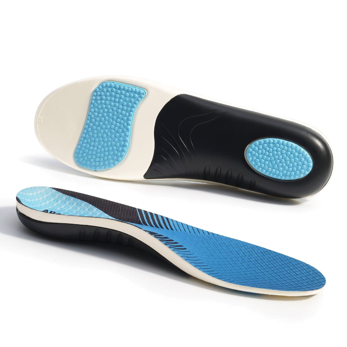 Arch Support Insoles with U-Shaped Heel Cup and Forefoot Pad — photo 1