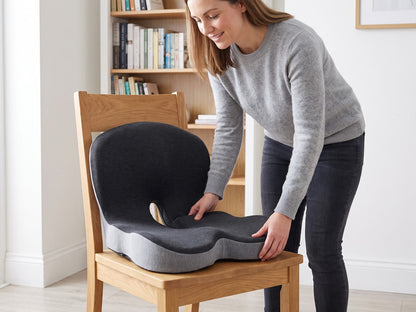 Memory Foam Seat Cushion with Back Support — photo 4