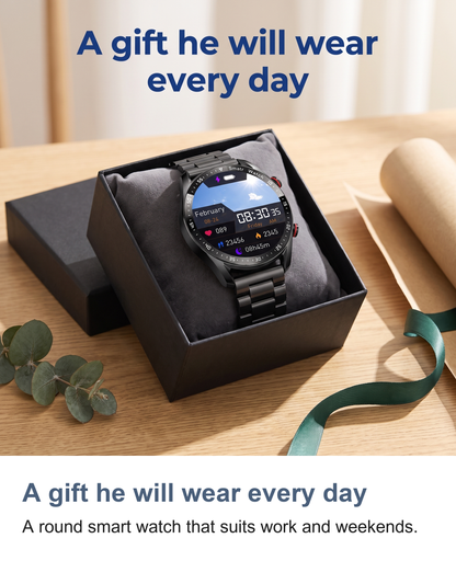 Smart Watch for Men with Bluetooth Calls, Heart Rate and Blood Pressure Monitor — photo 14