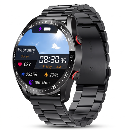 Smart Watch for Men with Bluetooth Calls, Heart Rate and Blood Pressure Monitor — photo 1