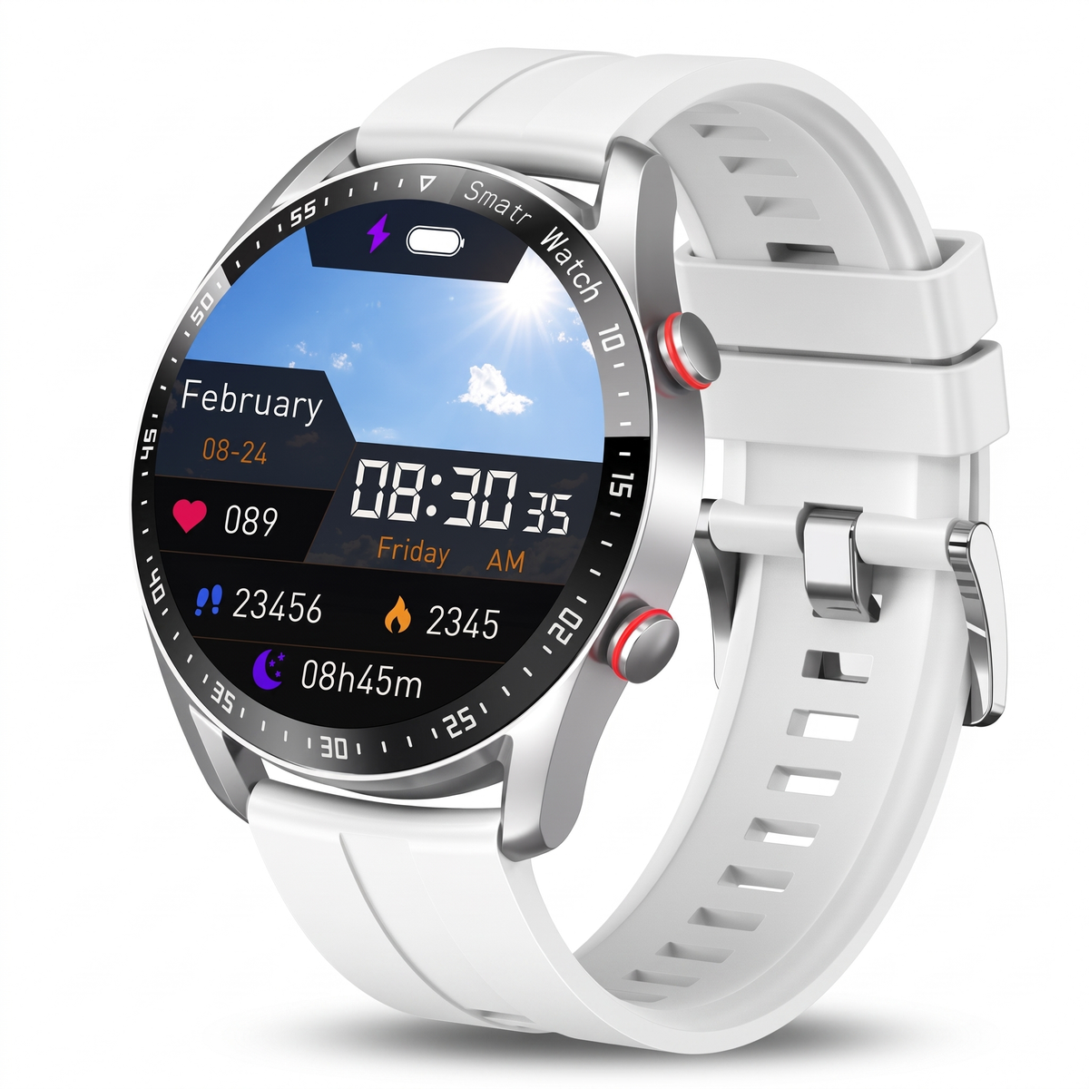 Smart Watch for Men with Bluetooth Calls, Heart Rate and Blood Pressure Monitor — photo 5