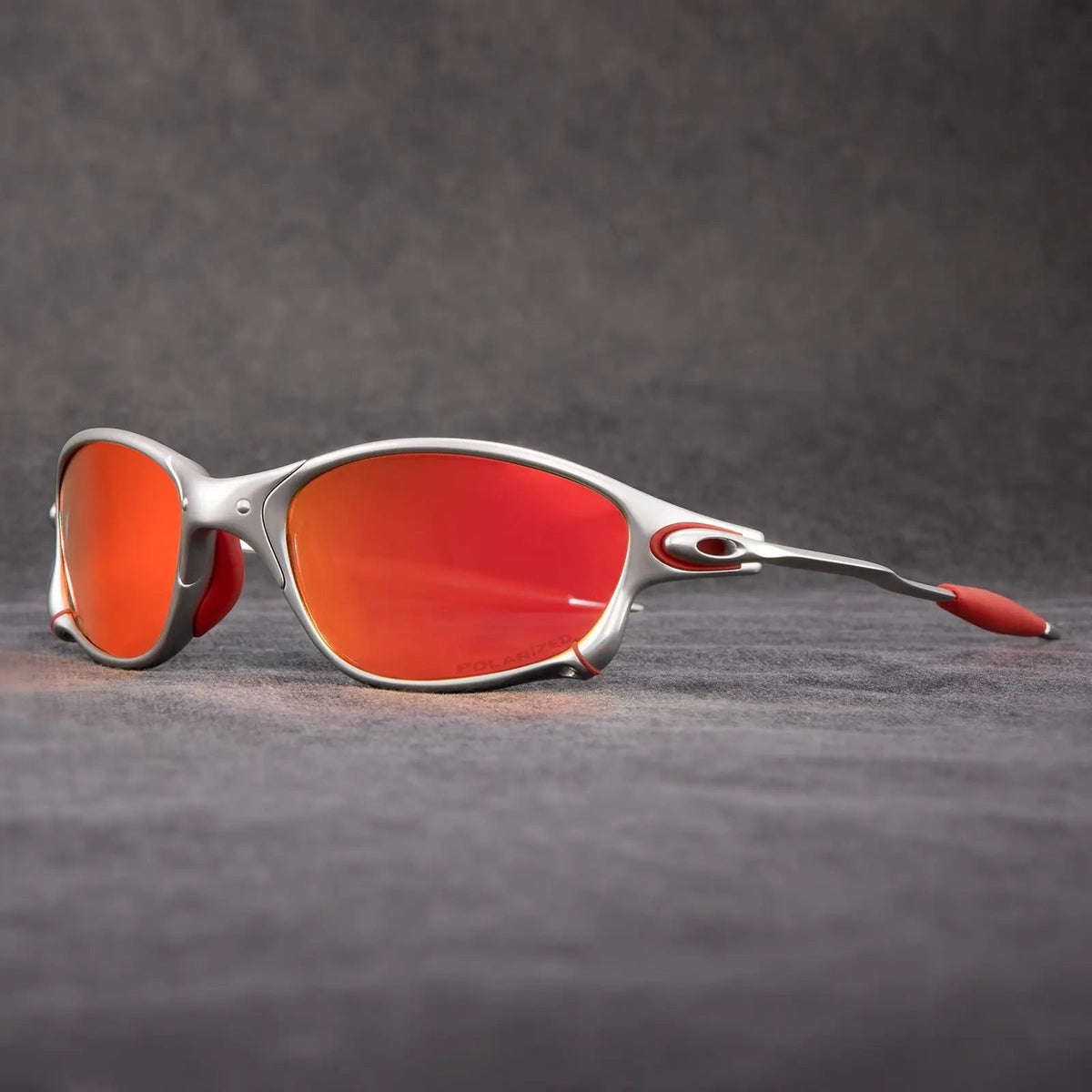 Men's Sport Sunglasses with Polarisation, Metal Frame, and Mirrored Lenses — photo 1
