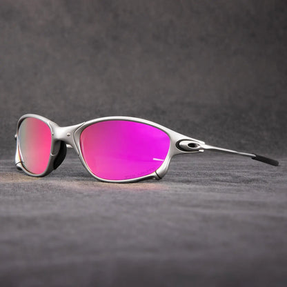 Men's Sport Sunglasses with Polarisation, Metal Frame, and Mirrored Lenses — photo 2