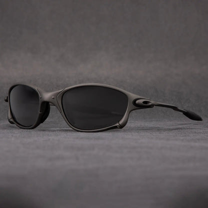 Men's Sport Sunglasses with Polarisation, Metal Frame, and Mirrored Lenses — photo 7