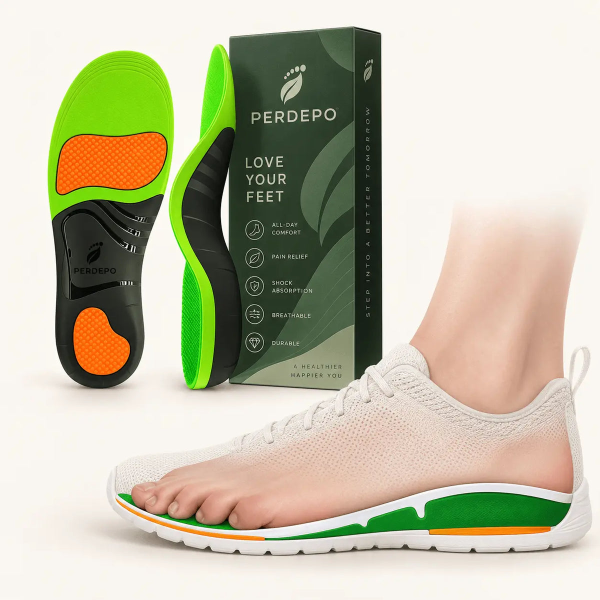 Perdepo™ Orthotic insoles
