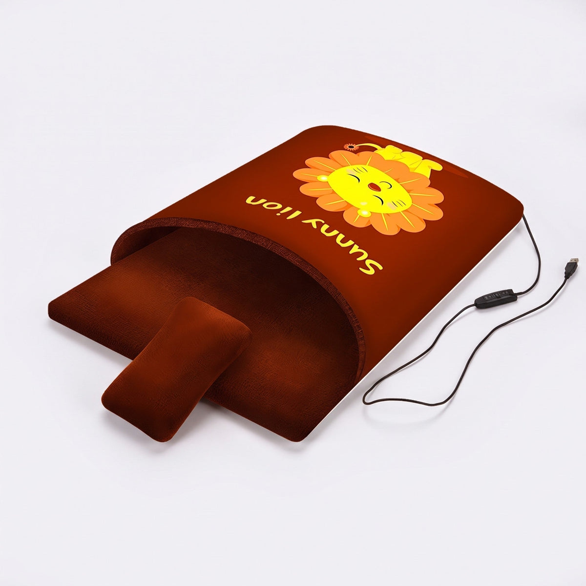 Heated Cat Bed - USB Cat Cave Bed with Removable Heating Pad — photo 2