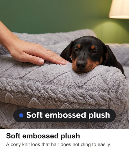 Dog Sofa Bed - Dog Couch Bed with Pillow and Washable Cover — photo 9