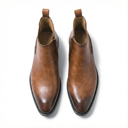 Men's Leather Chelsea Boots — photo 7