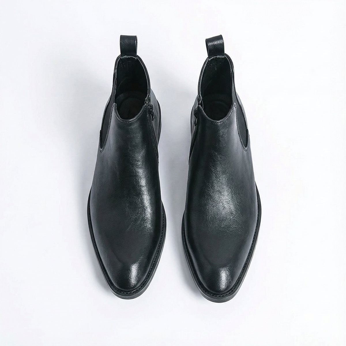 Men's Leather Chelsea Boots — photo 6