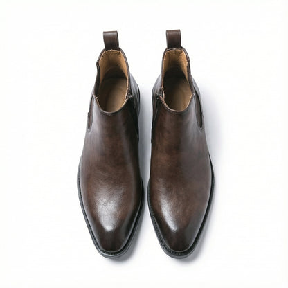 Men's Leather Chelsea Boots — photo 5