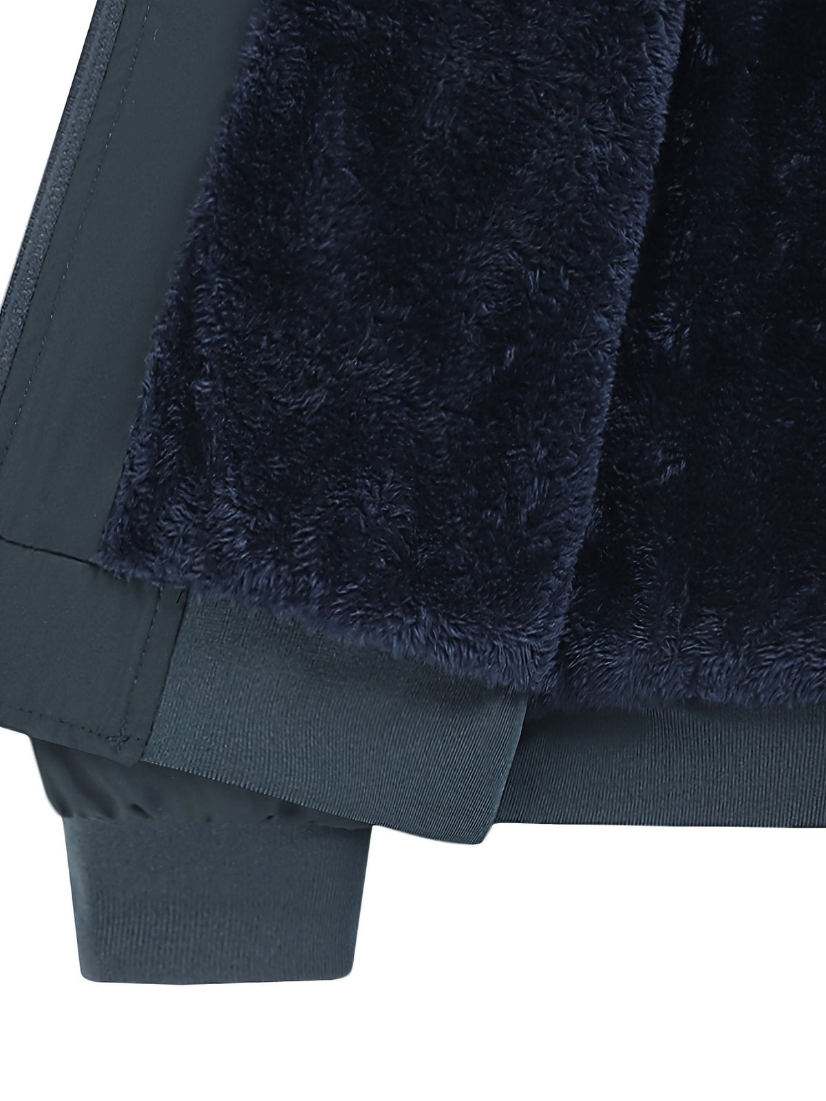 Men's Relaxed Fleece-Lined Bomber Jacket — photo 7