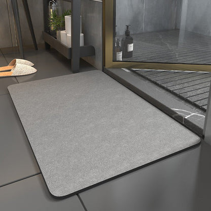 Absorbent Microfibre Bath Mat with Non Slip Backing, Quick Drying Soft Plush Bathroom Rug, Washable — photo 2