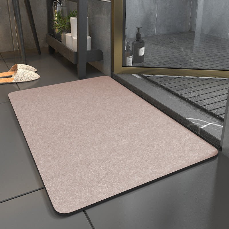 Absorbent Microfibre Bath Mat with Non Slip Backing, Quick Drying Soft Plush Bathroom Rug, Washable — photo 5