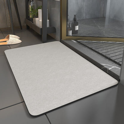 Absorbent Microfibre Bath Mat with Non Slip Backing, Quick Drying Soft Plush Bathroom Rug, Washable — photo 4
