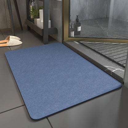 Absorbent Microfibre Bath Mat with Non Slip Backing, Quick Drying Soft Plush Bathroom Rug, Washable — photo 1
