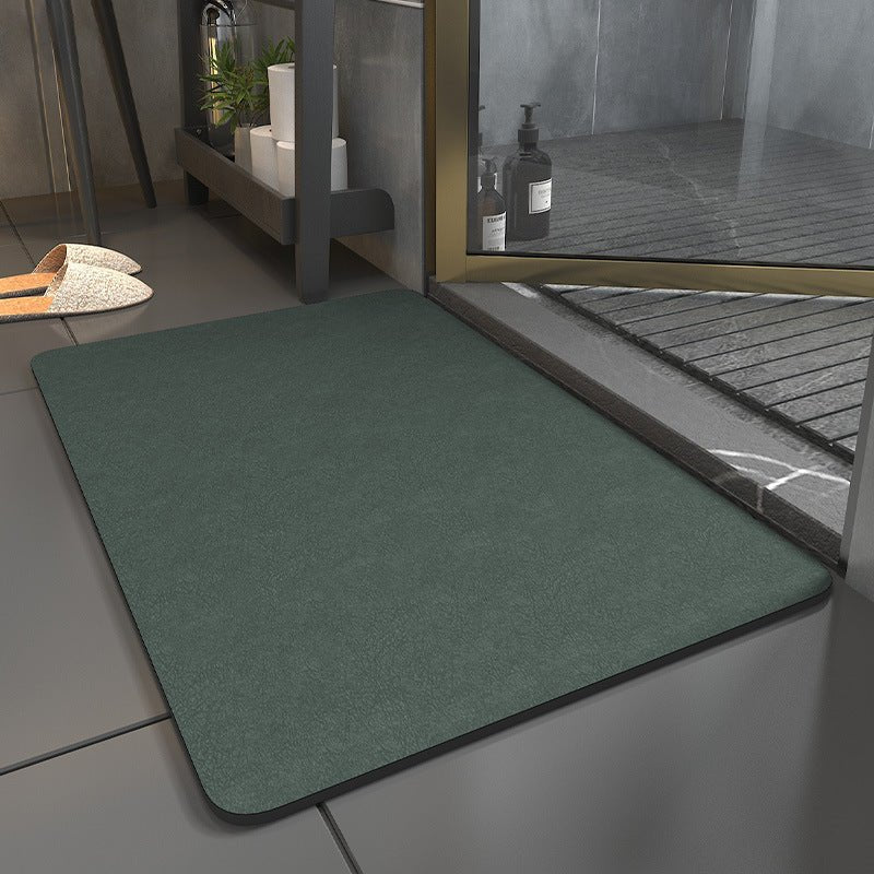 Absorbent Microfibre Bath Mat with Non Slip Backing, Quick Drying Soft Plush Bathroom Rug, Washable — photo 3