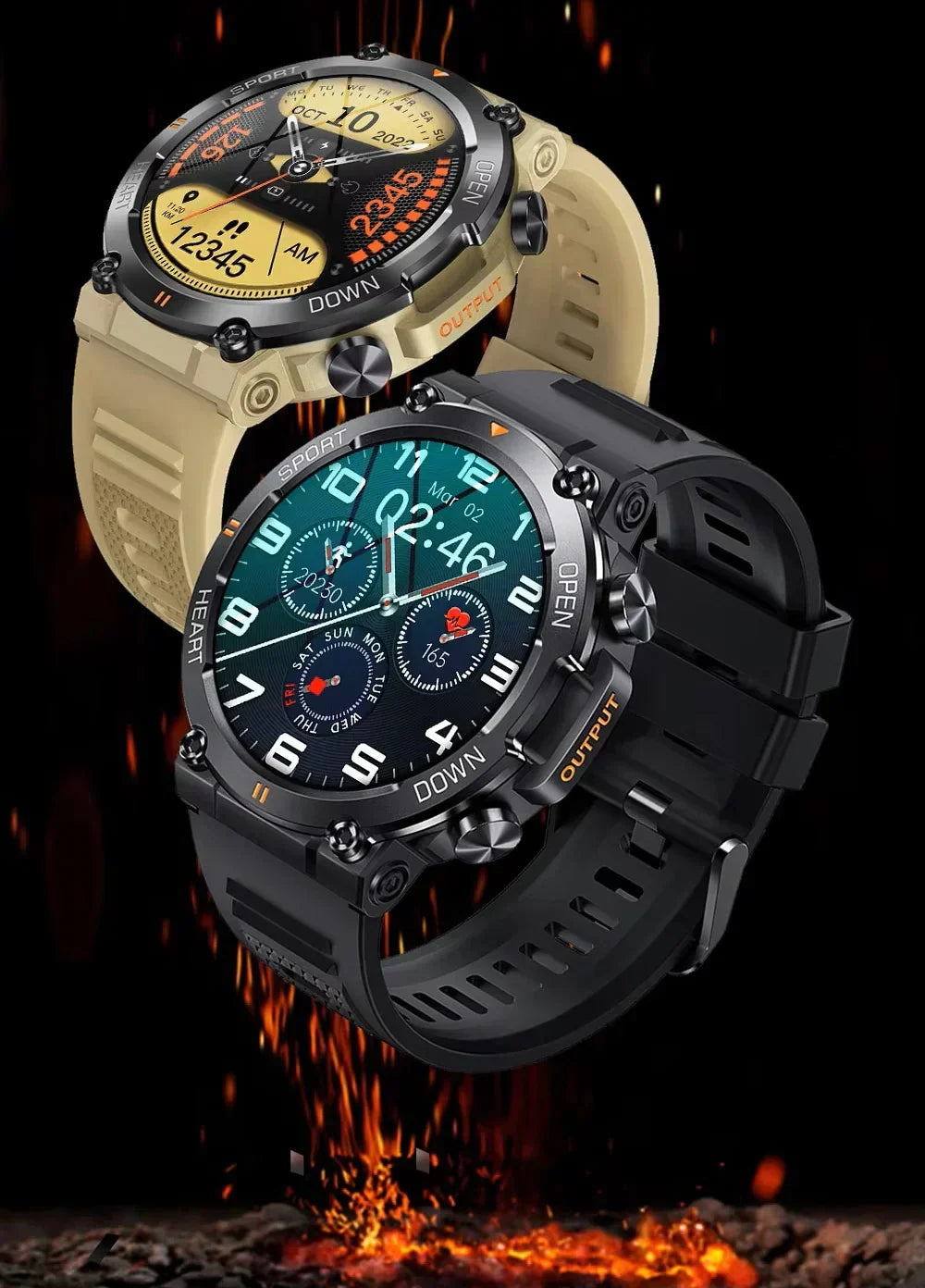 Rugged Outdoor Smartwatch with 1.39 Inch Round Display, Long Battery Life and Activity Tracking — photo 10
