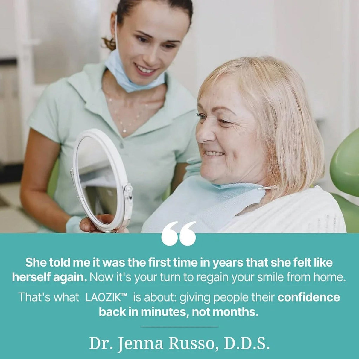 Removable Full Arch Denture Set with Flexible Cushion Grip for Everyday Wear — photo 4