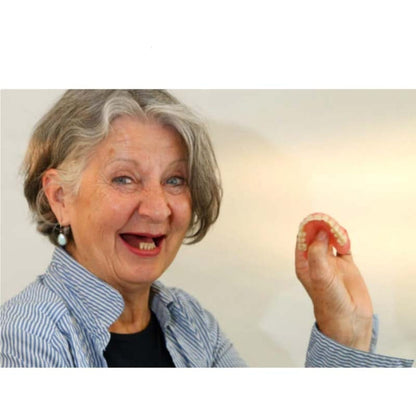 Removable Full Arch Denture Set with Flexible Cushion Grip for Everyday Wear — photo 3