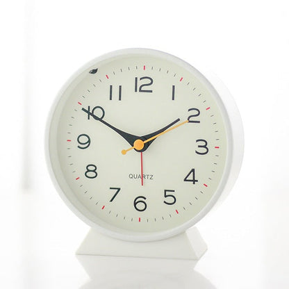 Retro Analog Alarm Clock with Backlight Silent Battery Operated Non-Ticking Quartz — photo 3