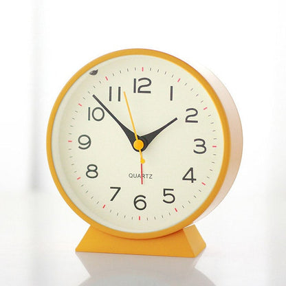 Retro Analog Alarm Clock with Backlight Silent Battery Operated Non-Ticking Quartz — photo 4