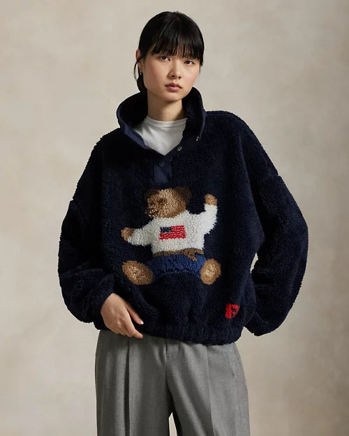 Faux Sherpa Bomber Jacket — photo 8
