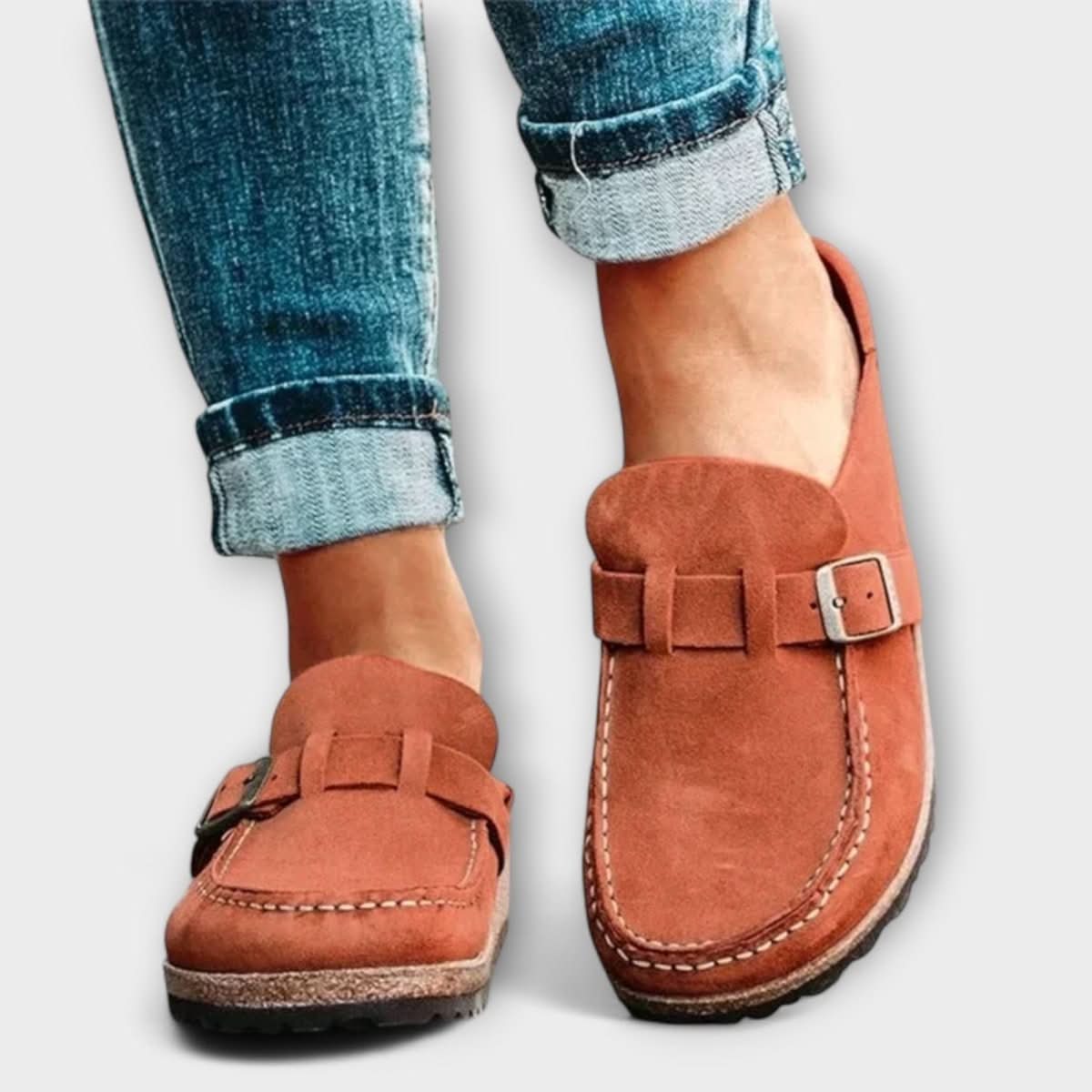 Women's Slip-On Moccasins with Flexible Sole — photo 5