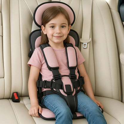 Safe Child Car Travel Seat — Compact Foldable Design, Quick Assembly — photo 4