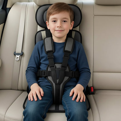 Safe Child Car Travel Seat — Compact Foldable Design, Quick Assembly — photo 5