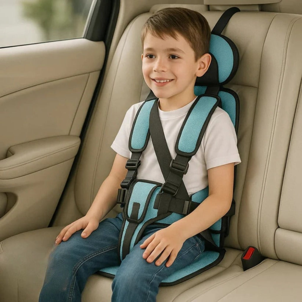 Safe Child Car Travel Seat — Compact Foldable Design, Quick Assembly — photo 7