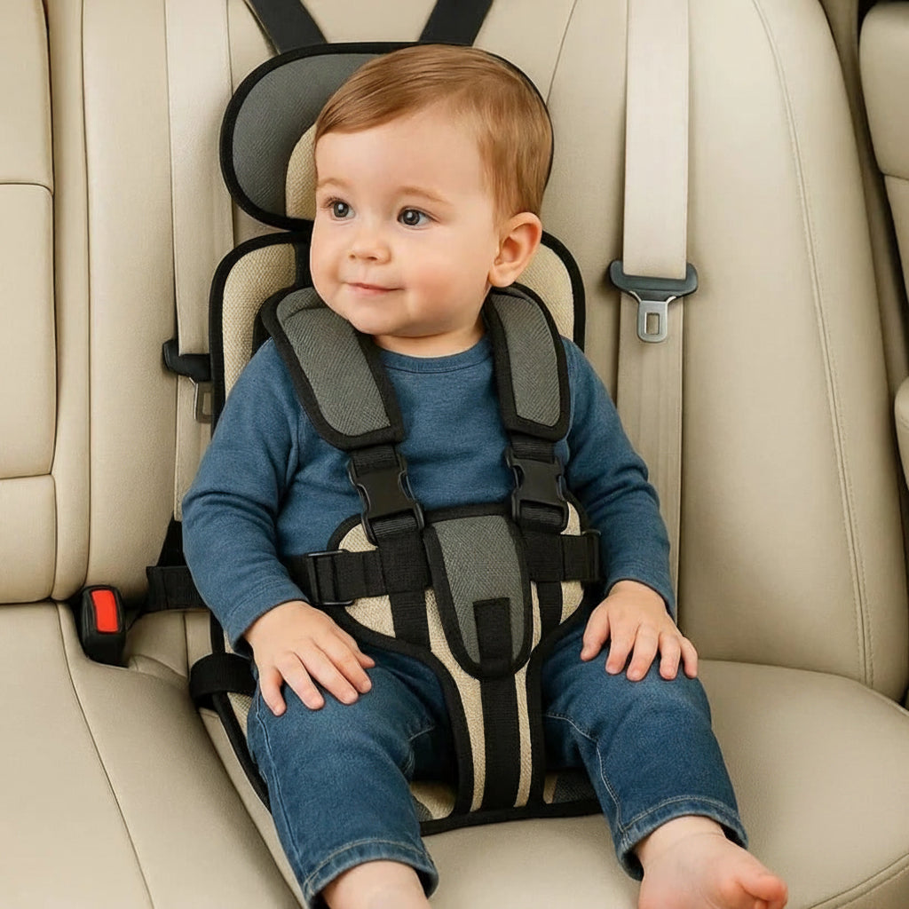 Safe Child Car Travel Seat — Compact Foldable Design, Quick Assembly — photo 10