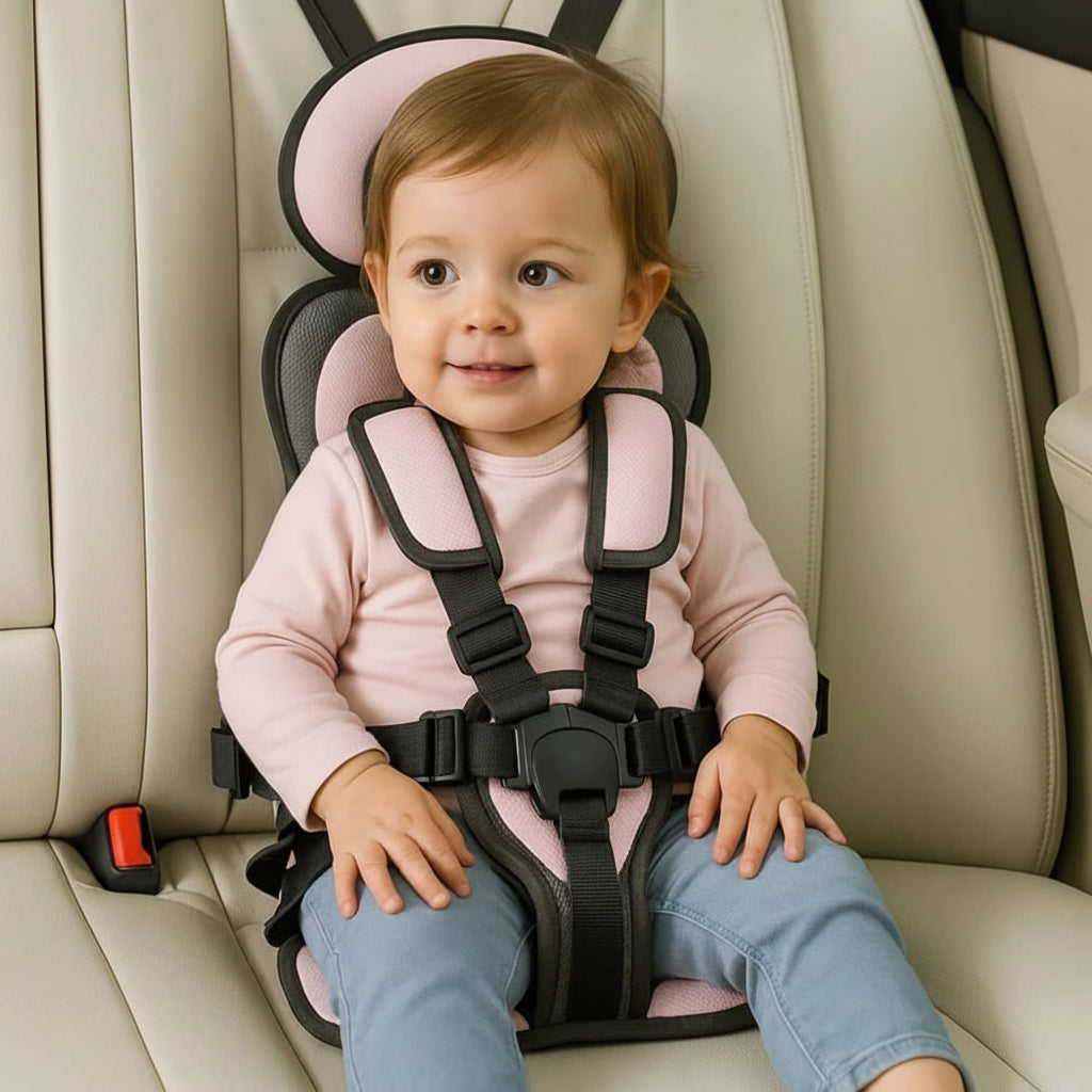 Safe Child Car Travel Seat — Compact Foldable Design, Quick Assembly — photo 13
