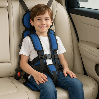 Safe Child Car Travel Seat — Compact Foldable Design, Quick Assembly — photo 11