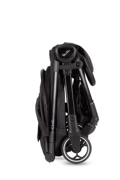 Silver Cross Clic Stroller with Raincover - Black — photo 6