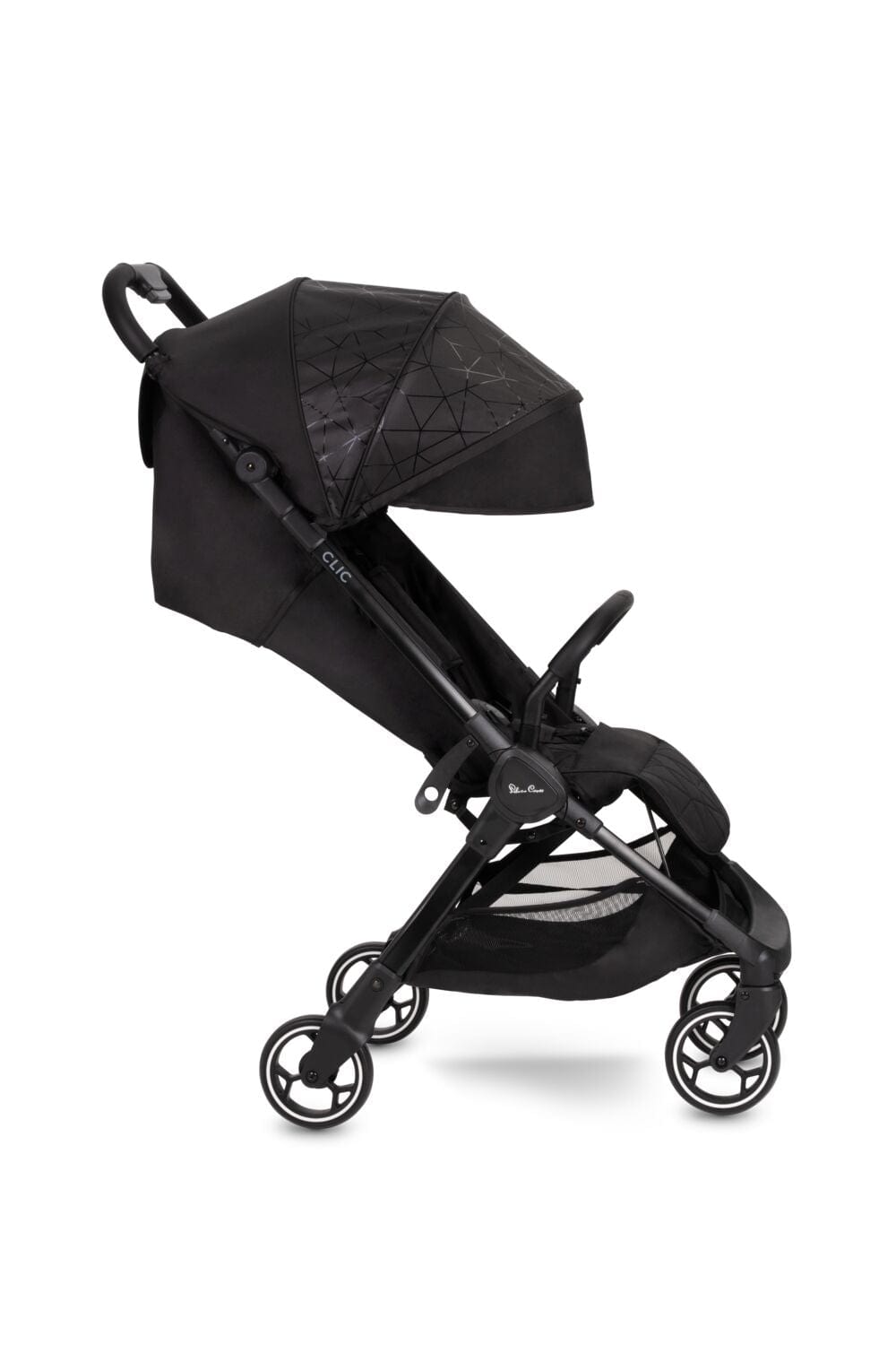 Silver Cross Clic Stroller with Raincover - Black — photo 5