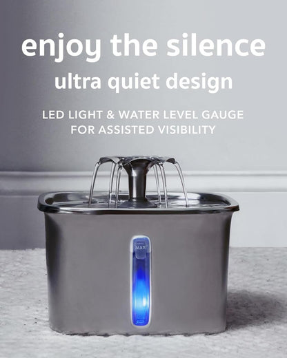 Stainless Steel Cat Water Fountain — photo 4